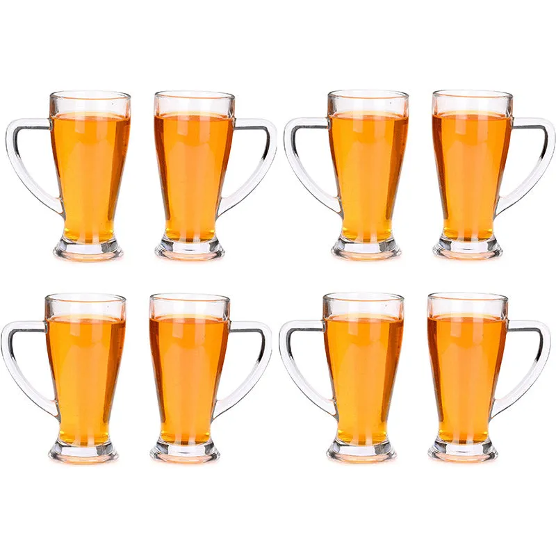 Rodia Beer Mug (250 ML) - Set Of Eight media 1