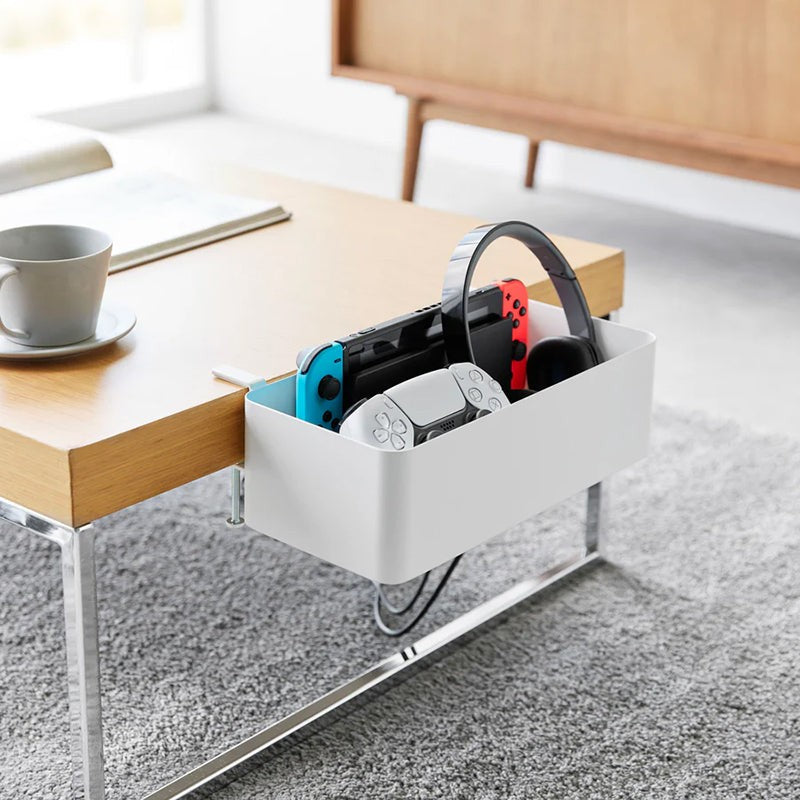 Desk Dock Carbon Steel Rack - White media 4