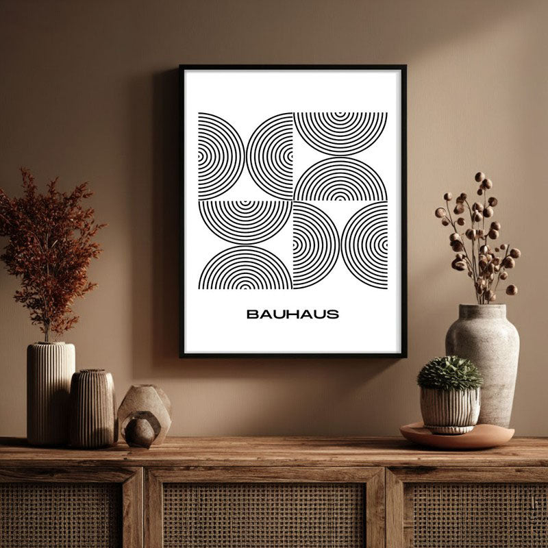 Illusion Gene Archival Canvas Wall Art - Black Frame media 3