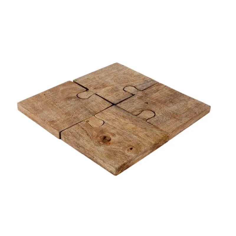 Puzzle Play Mango Wood Platter media 3