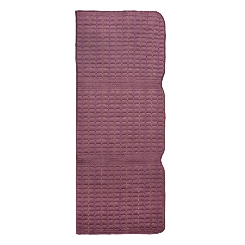 GeoWeave Velvet Sofa Cover - Wine media 3