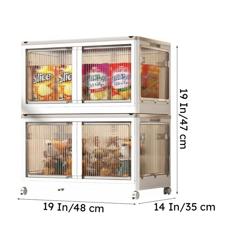 Modura Metal & Plastic Racks (White) - Set Of Two media 11