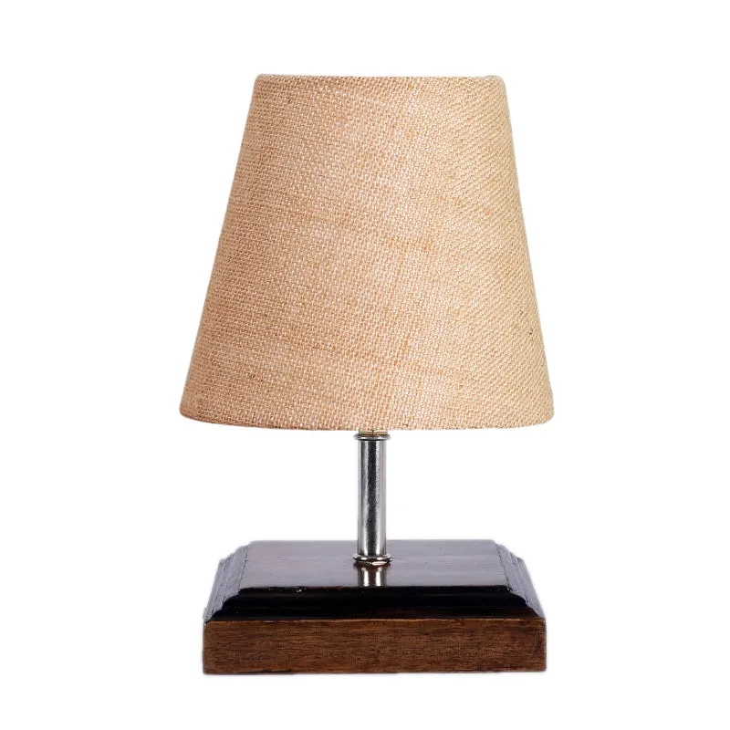 Niksha Jute Table Lamp - Beige,Brown media 4