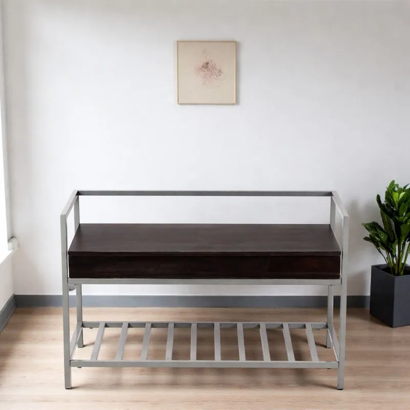 Wavex Metal Bench - Grey media 3