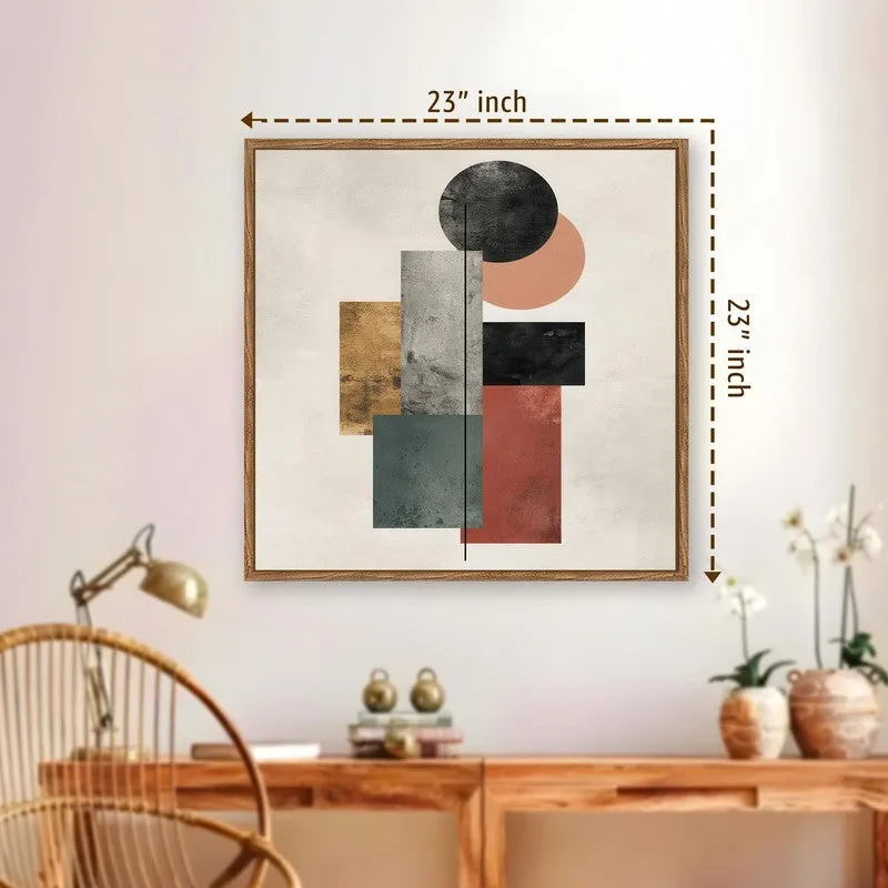 Painted Persona Canvas Wall Art With Frame media 10