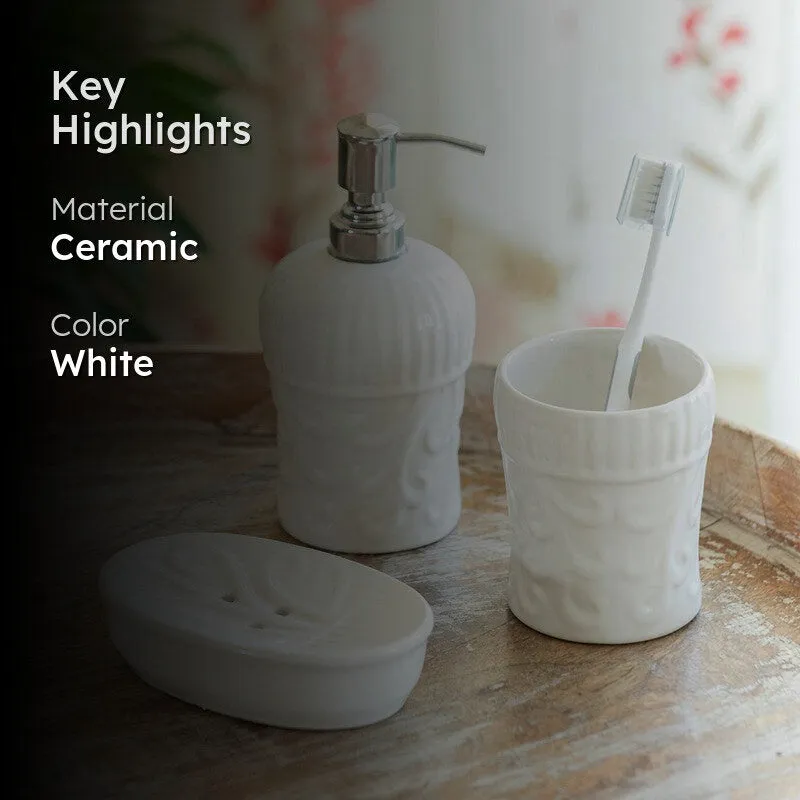 Classic Waves Bathroom Set - Three Piece Set media 2