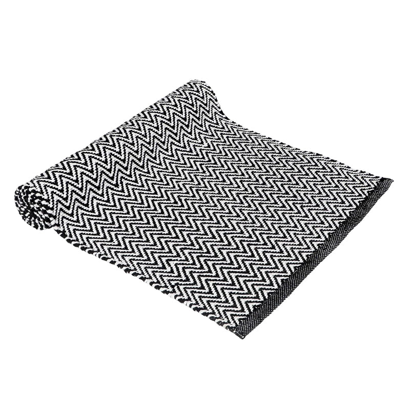Atelier Cotton Runner Rug - Black media 6