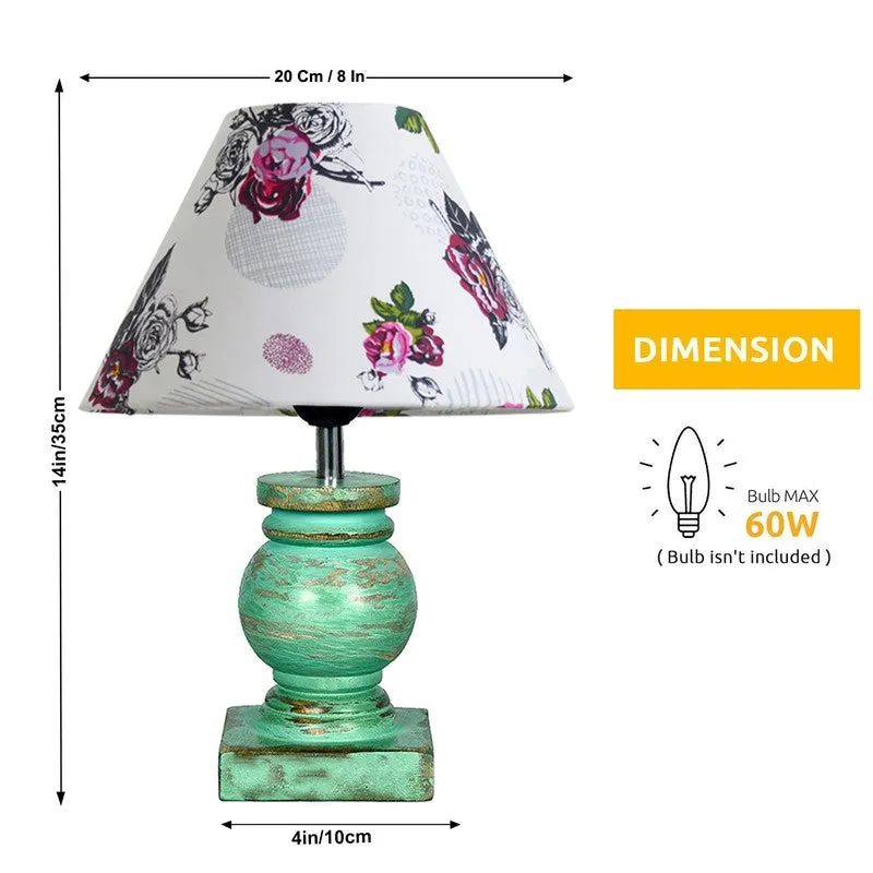 BloomVibe Wooden Table Lamp media 9