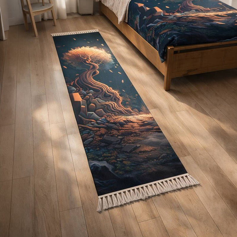 Spirit Tree Runner Rug - 2 x 5 ft