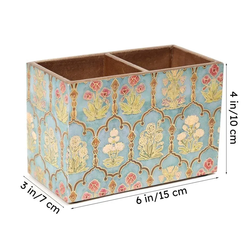 Fleur Jharokha Double Sectioned Cutlery Stand media 7