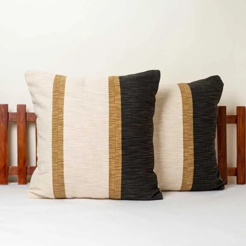 Evaraa Cushion Cover (Black) - Set Of Two media 2