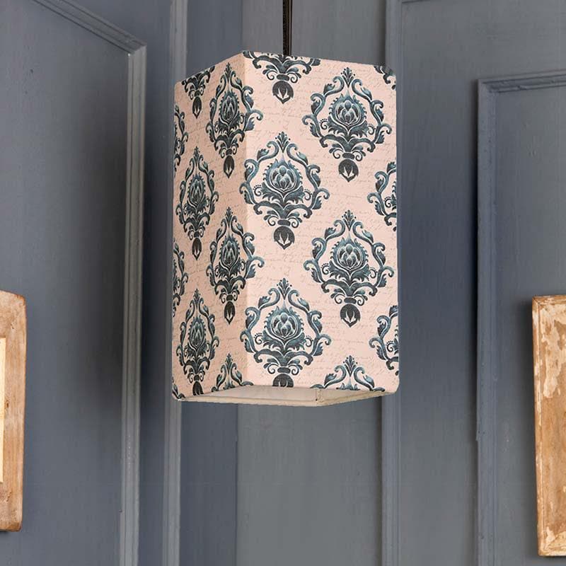 Ethereally Ethnic Fabric Ceiling Lamp media 3