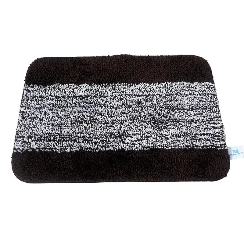 Marvis Anti Skid Bath Mat (Black) - Set Of Three media 6