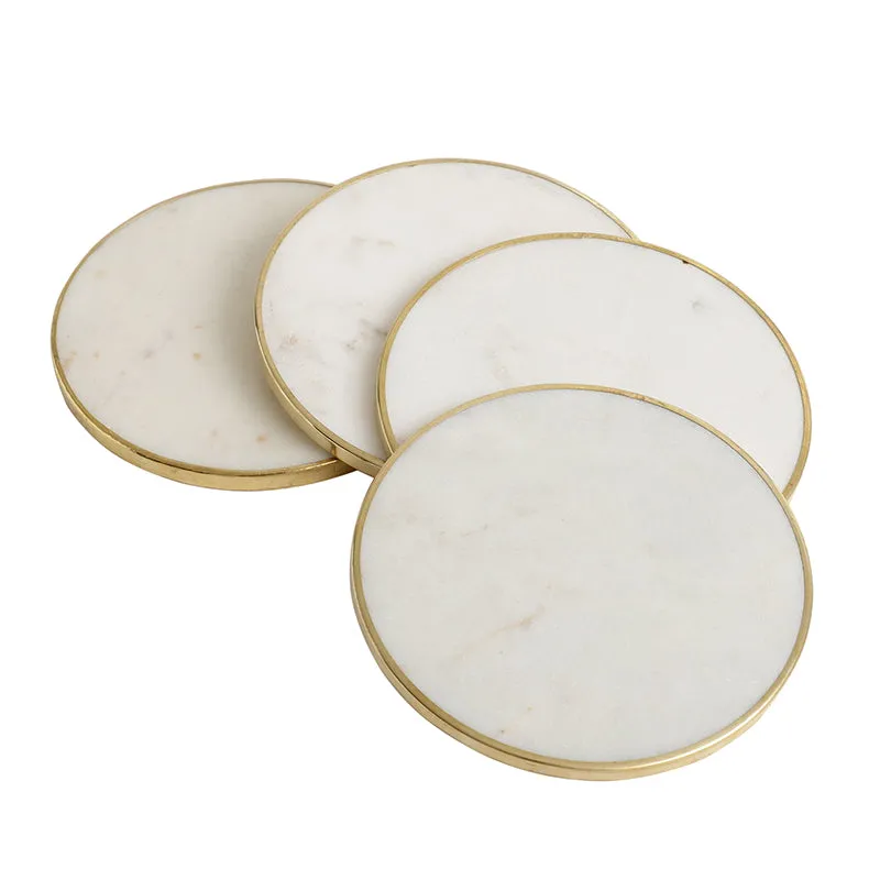 Vellune Marble Coaster - Set Of Four media 4