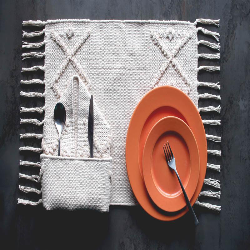 Savenna Handcrafted Placemat - Set Of Two media 3