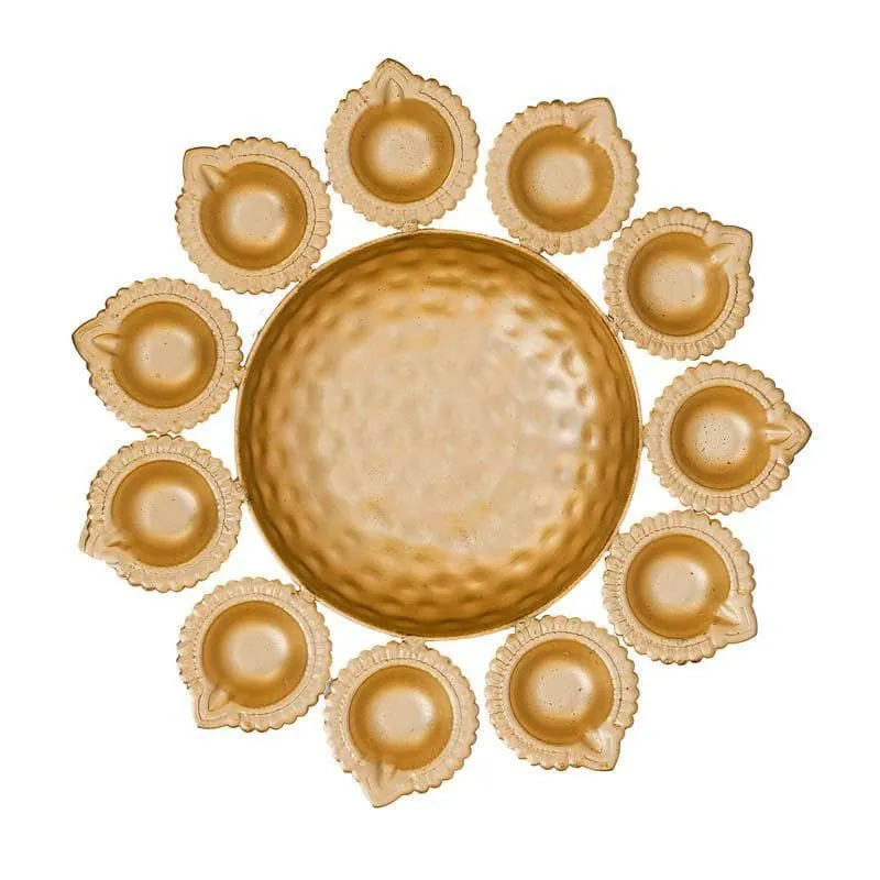 Gold Sunflower Urli media 4