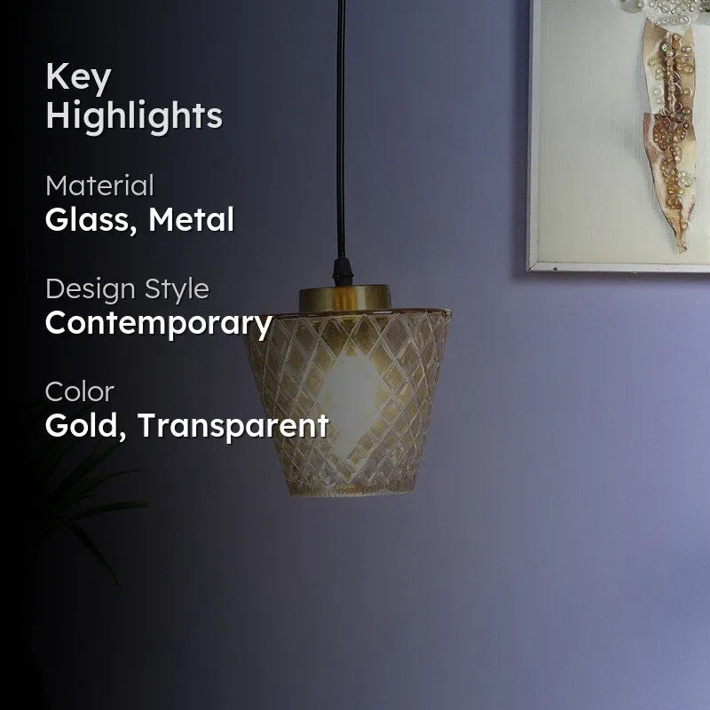 Lumora Glass Ceiling Lamp media 2