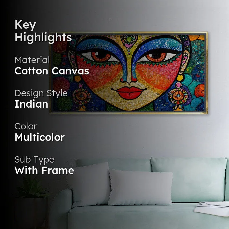 Eyes of Bhrat Wall Art media 2