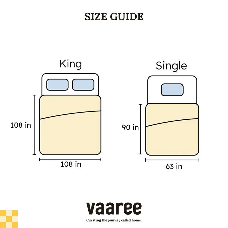 Irvyn Cotton Bedsheet (Multicolor) - 144 TC media 9