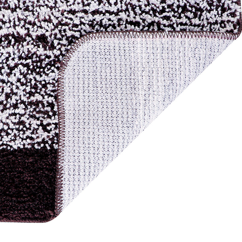 Marvis Anti Skid Micro Fiber Runner Rug - Black media 5