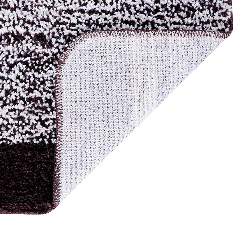 Marvis Anti Skid Micro Fiber Runner Rug - Black media 5