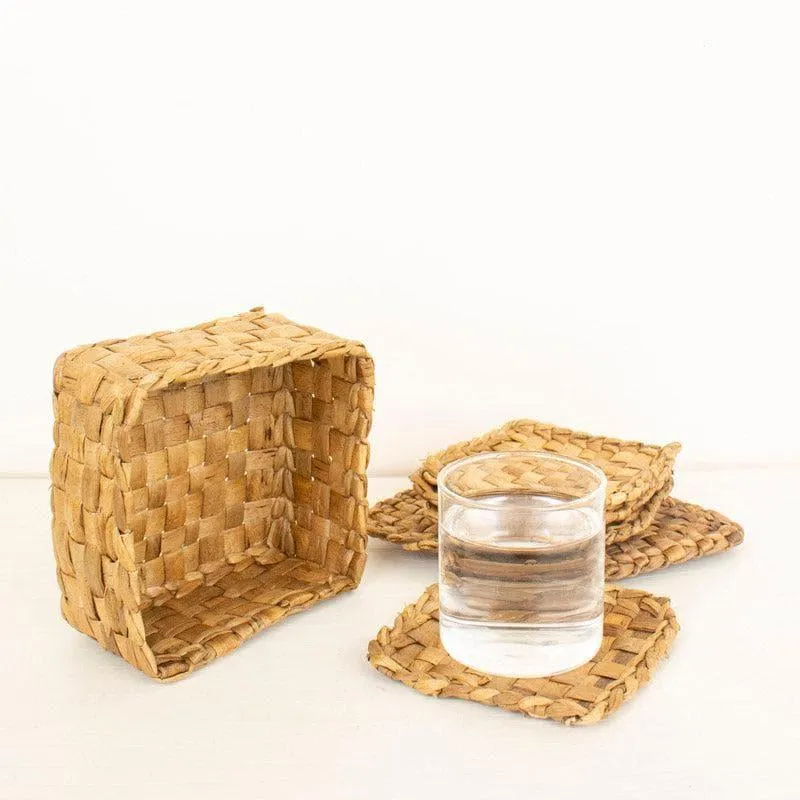 Lana Natural Fiber Coaster - Set Of Six media 1