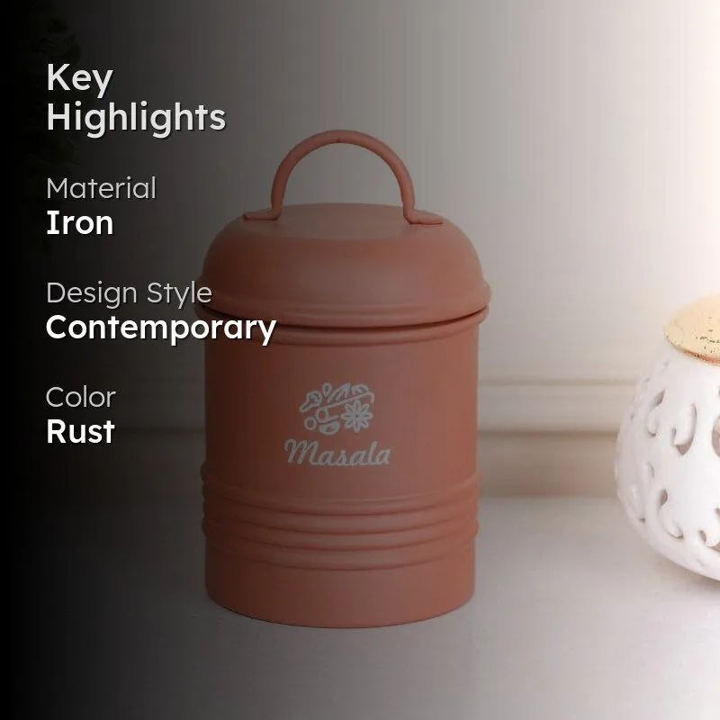 Ferrous Fun Masala Container Iron - 1000 mL media 2