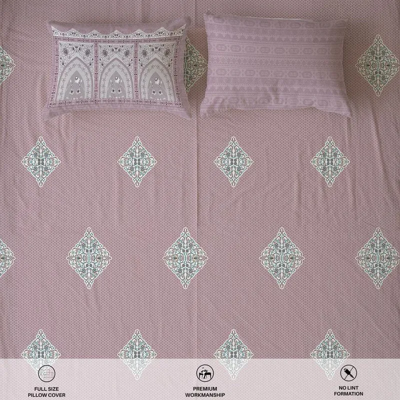 Urban Space Everyday Grace Fitted Cotton Bedsheet - 300 TC media 6