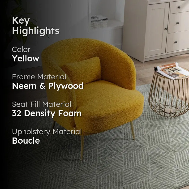 Citium Accent Chair - Yellow media 2