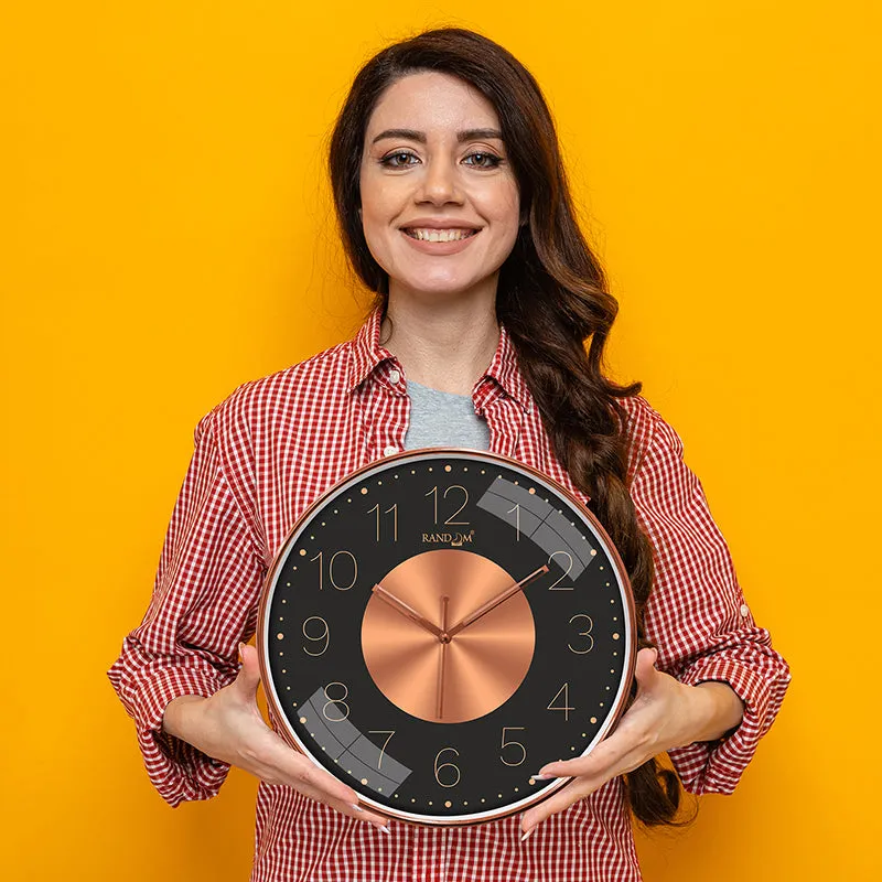 Timeless Grace Plastic Analog Wall Clock media 6