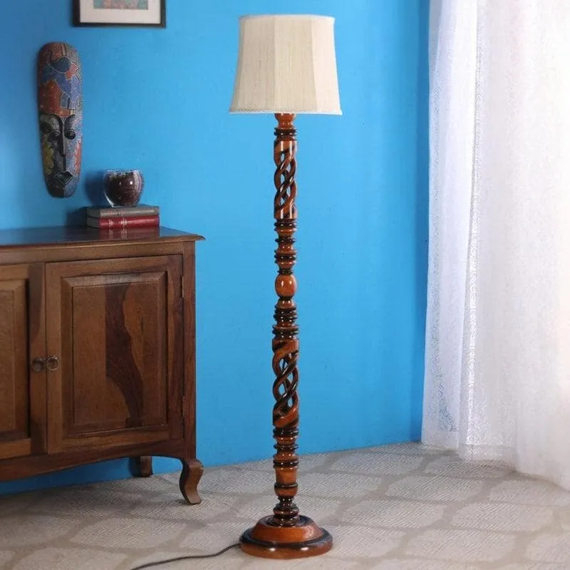 Branda Floor Lamp - Ivory media 3