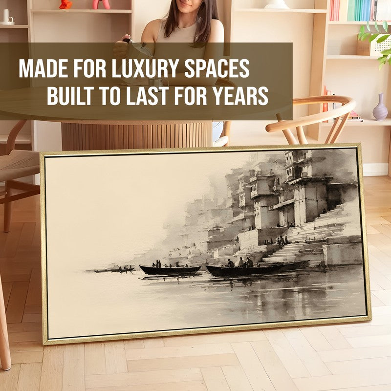 Timeless Ghats of Kashi Wall Art media 5