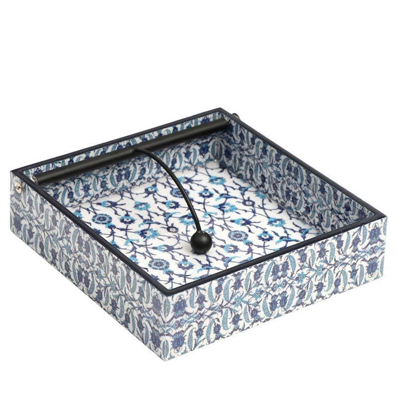 Indigo Florets Tissue Holder media 3