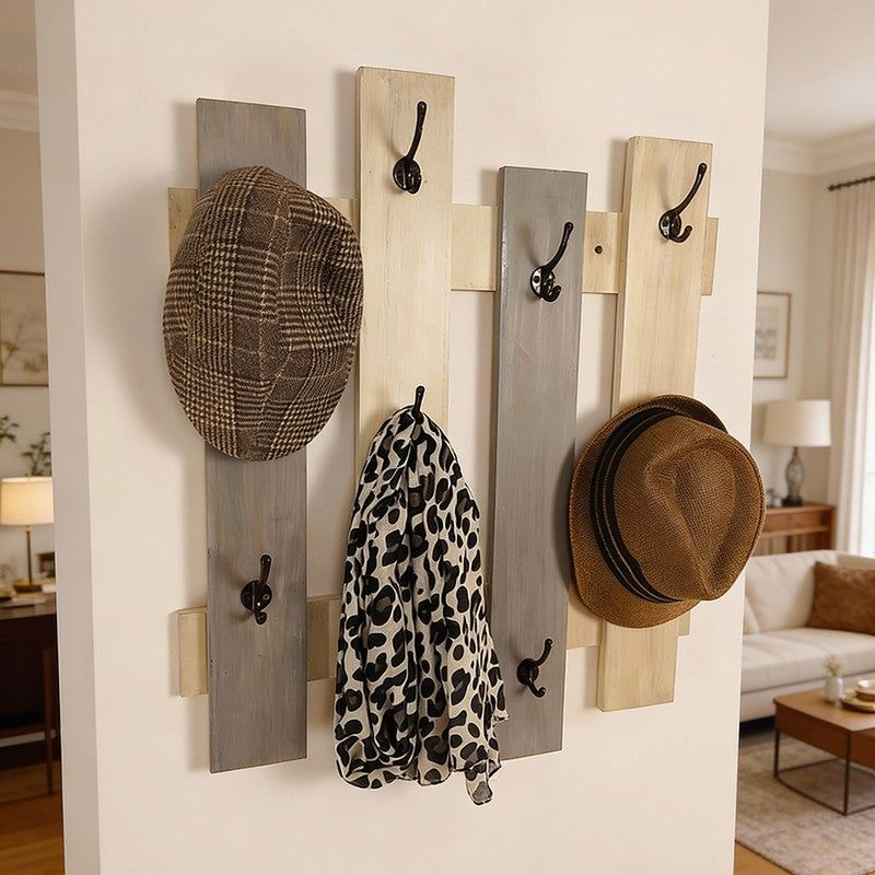 Picket Wooden Coat Hangers
