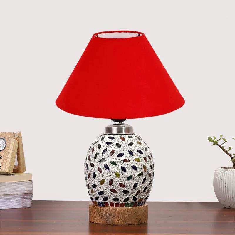 Glowarae Wooden Table Lamp - Multicolor media 3