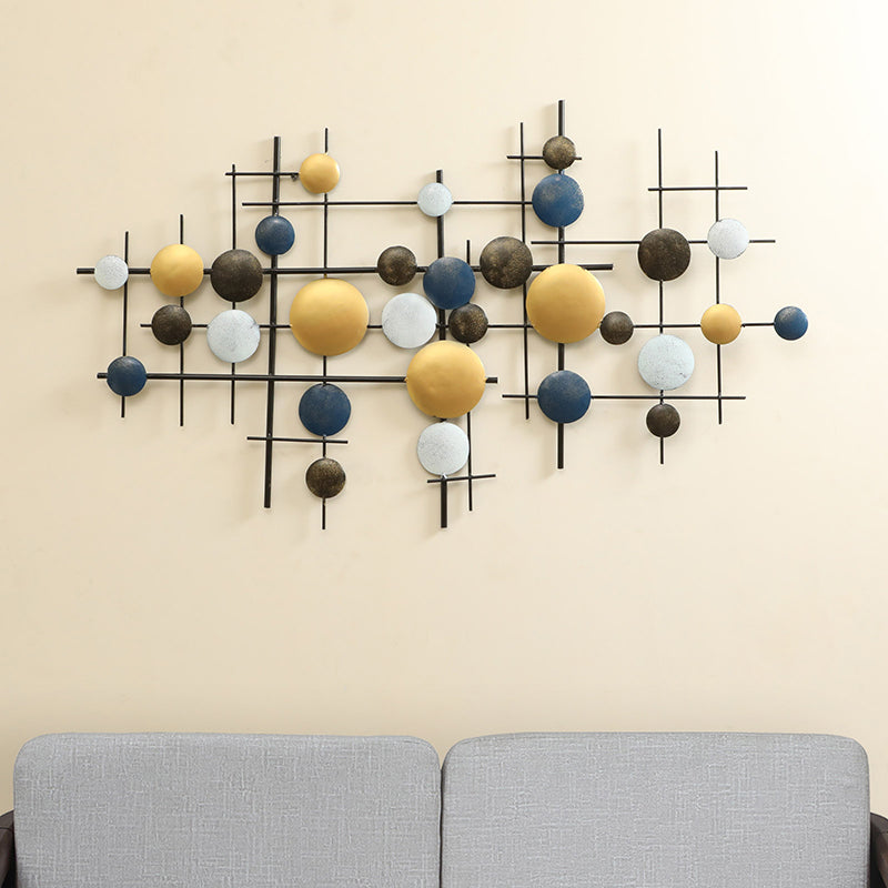 Endless Grid Metal Wall Accent
