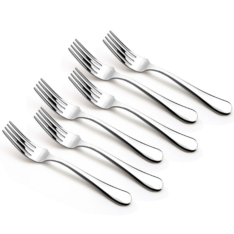 Baguette Stainless Steel Fork Set - Set of Six media 3
