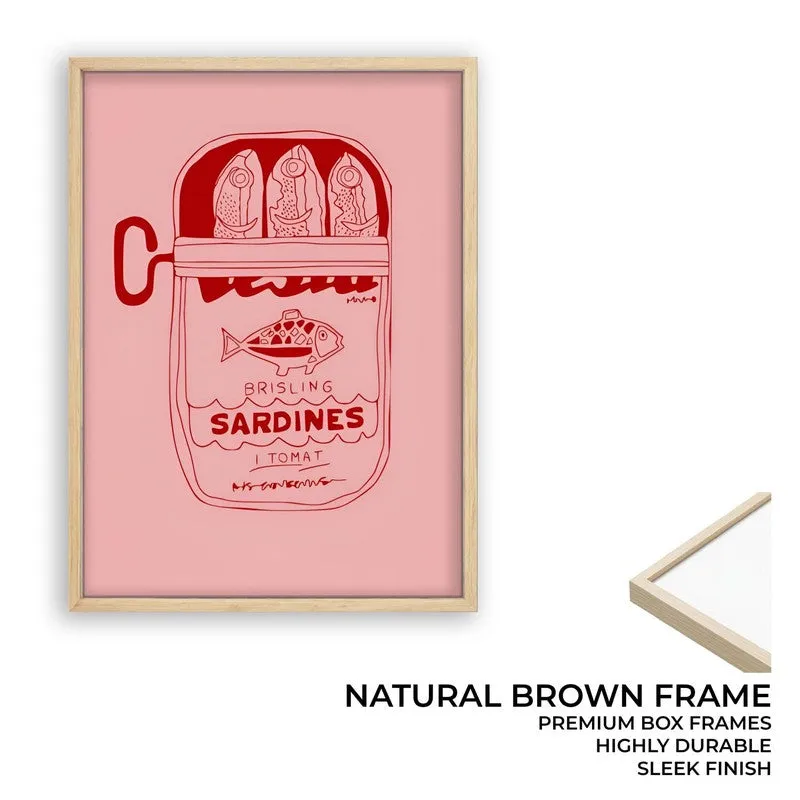 MonoPink Archival Canvas Wall Art - Brown media 9
