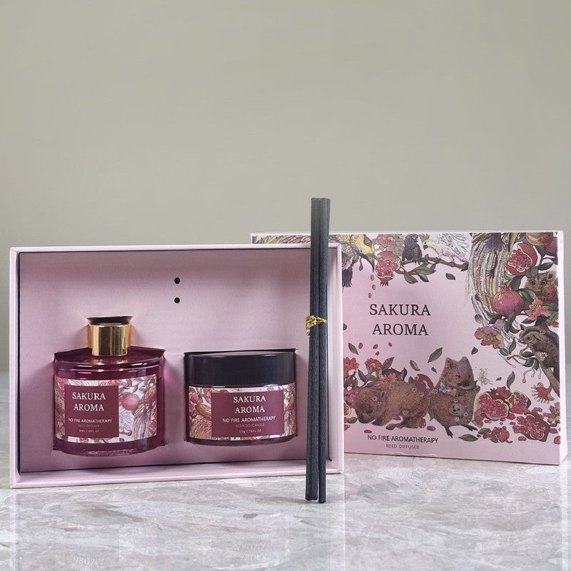 Ambient Fresh Reed Diffuser (Pink) - Set Of Two media 3