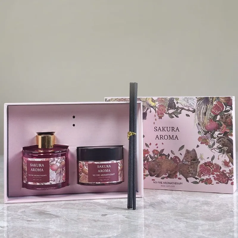Ambient Fresh Reed Diffuser (Pink) - Set Of Two - 3