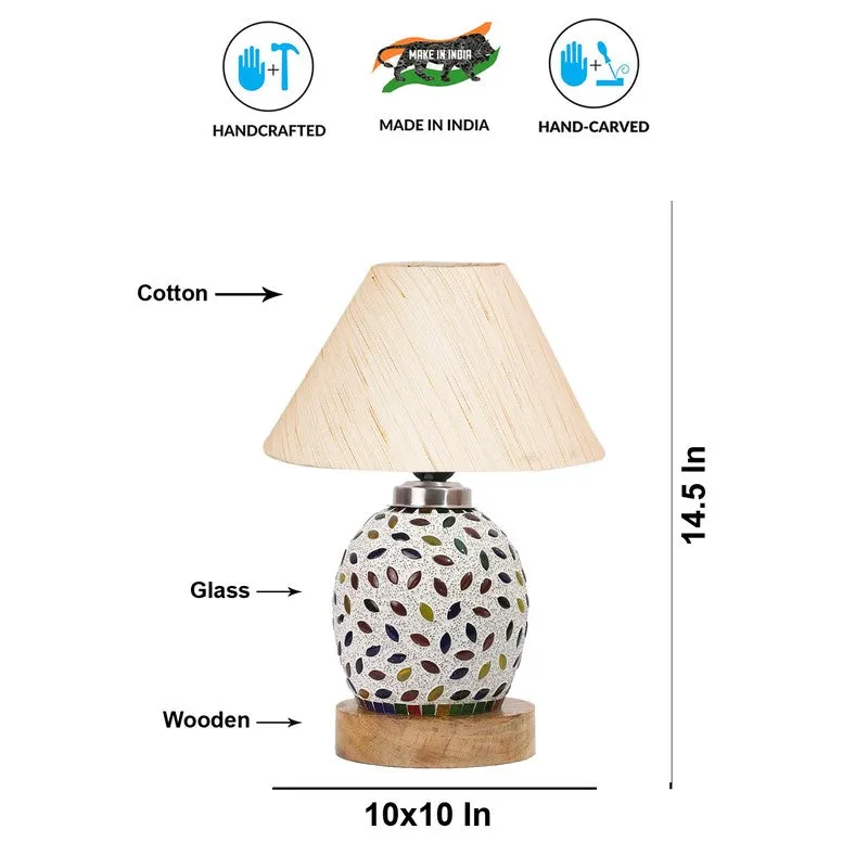 Baskora Wooden Table Lamp - Multicolor media 9