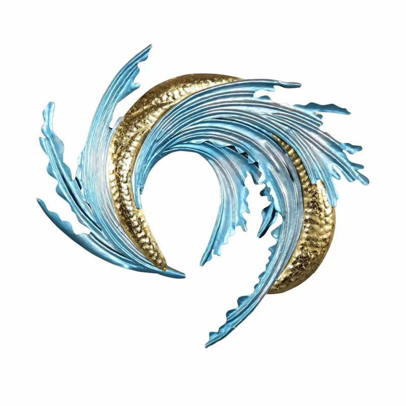 Form Of Water Iron Wall Accent media 4