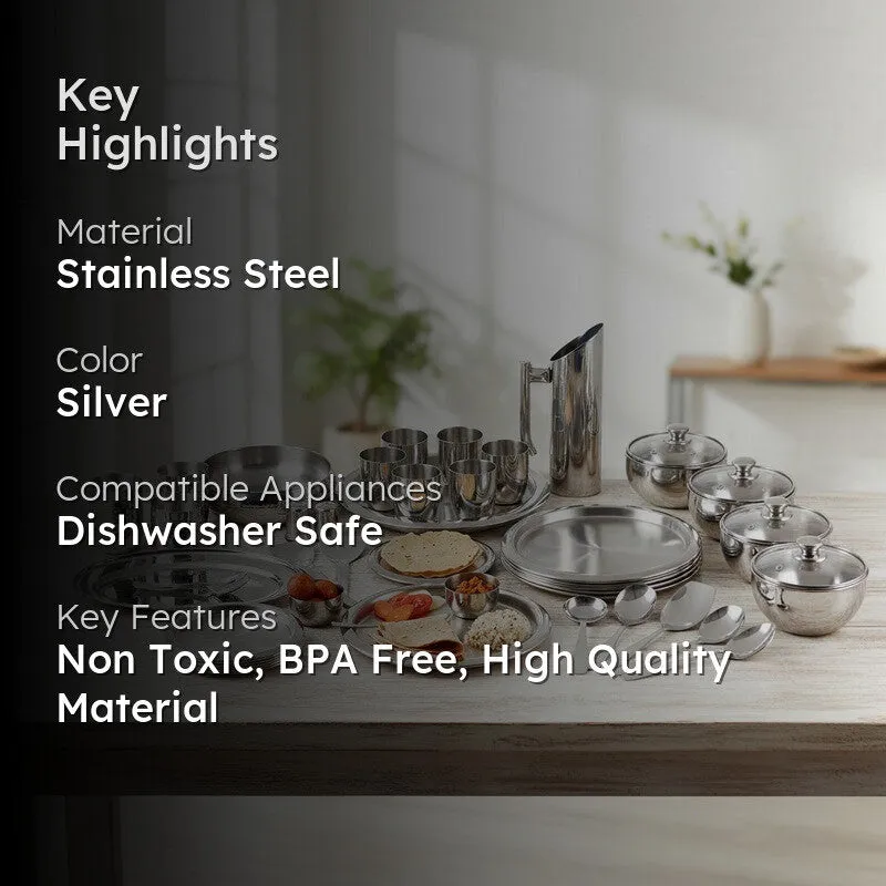 Kraft Nivora Vireon Dinner Set - 63 Piece Set media 2
