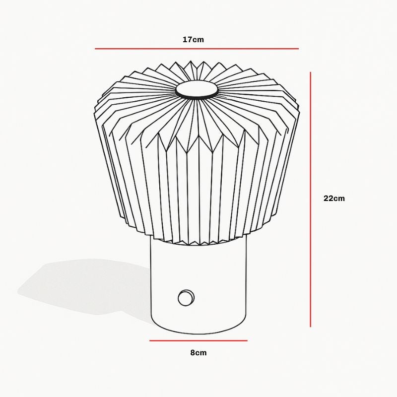 Fig Living Bouquet Iron Table Lamp - OffWhite media 8