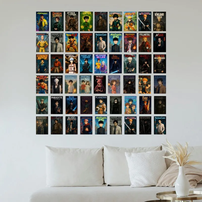 Visuale Wall Poster Without Frame - Set of Fifty Four media 1