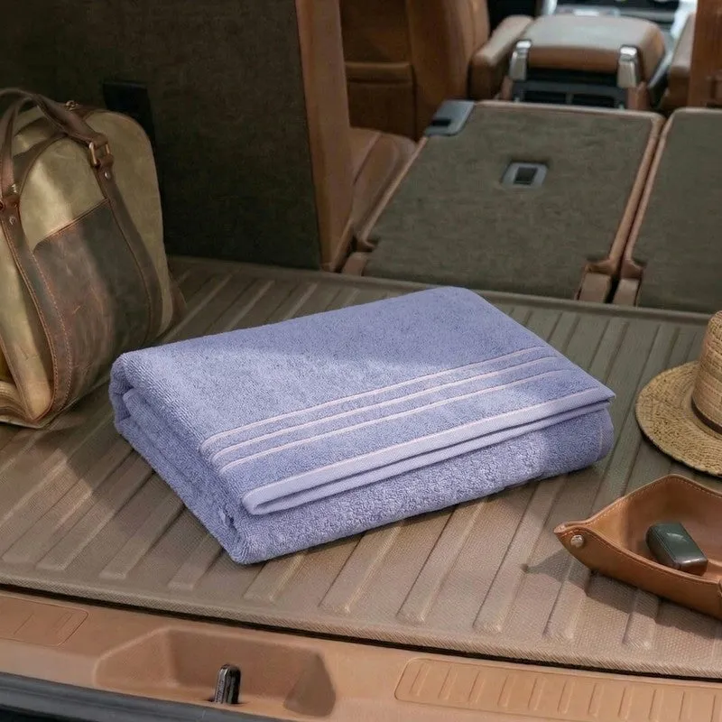 Monte Carlo Clean Wrap Pure Cotton Bath Towel - Lavender media 3