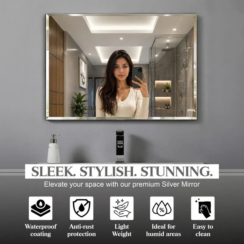 AquaGlow Glass Bath Mirror media 5