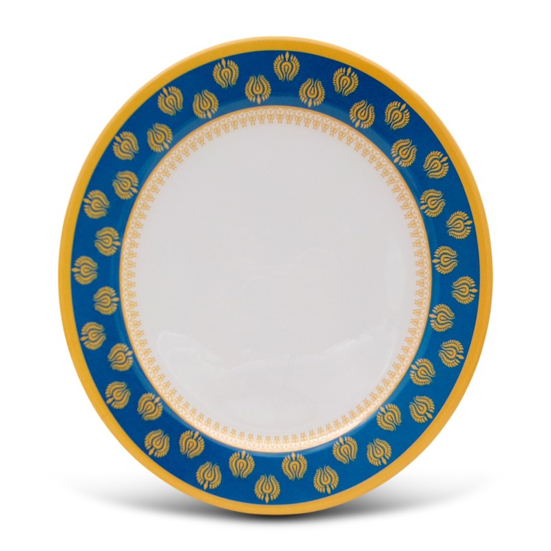 Royal Bloom Melamine Dinner Set - Twelve Piece Set media 4