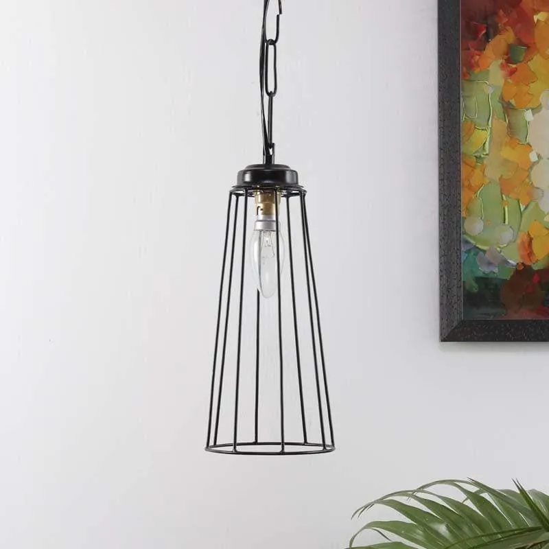 Conical Shell Metal Ceiling Lamp media 3