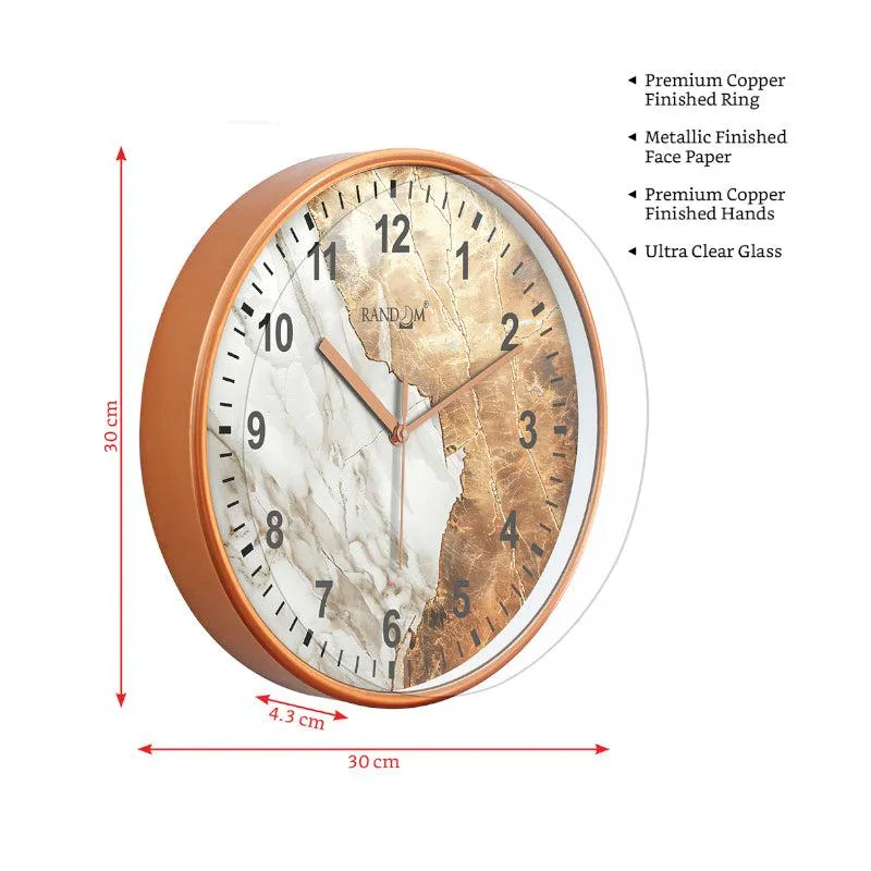 Amber Shore Wall Clock media 5